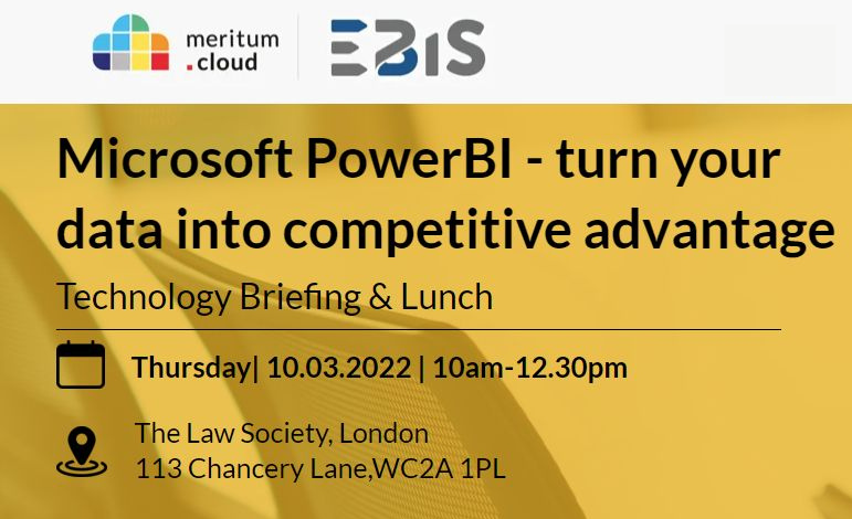 Microsoft Power BI - turn your data into a competitive advantage