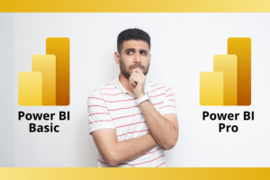 power bi pro vs power bi basic, comparing licences