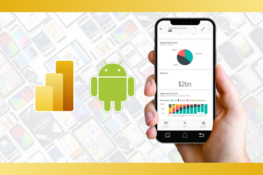 Power BI na Androida